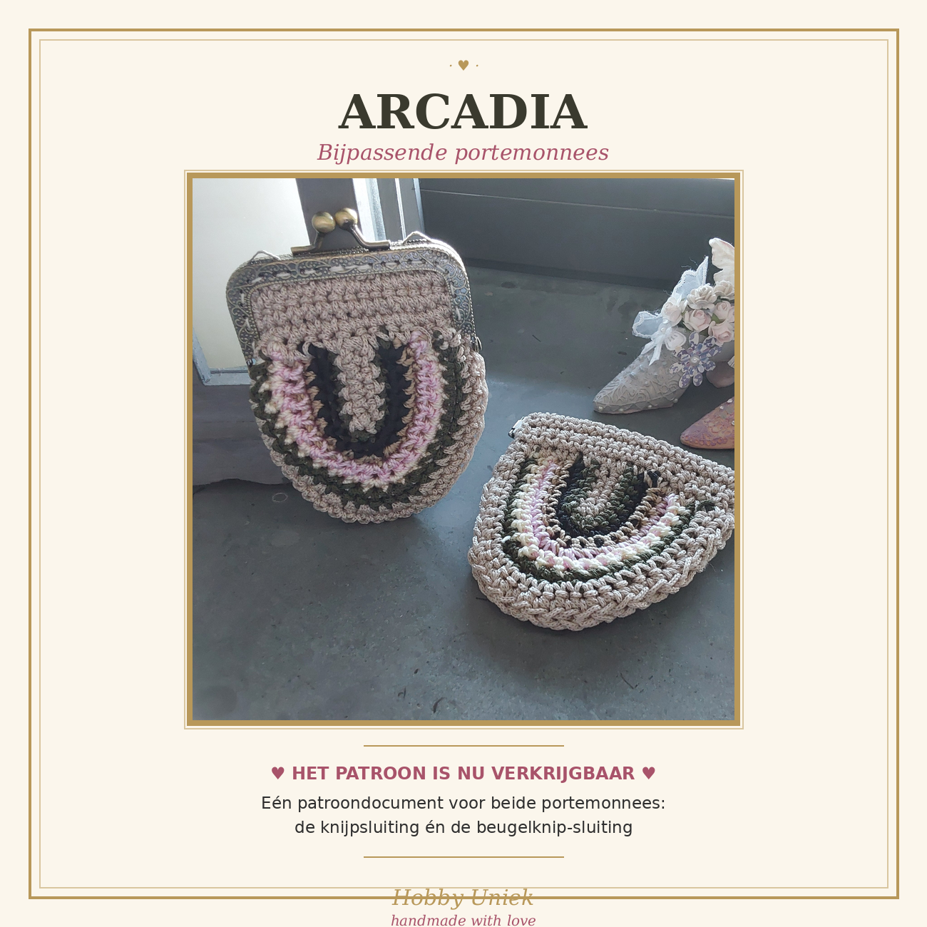 Portemonnees Arcadia
